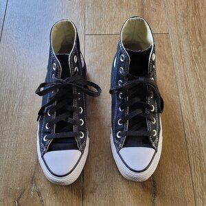 Converse All Star High Top Unisex Black & White Sneakers Shoes